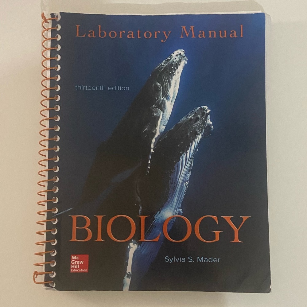 Biology Laboratory Manual McGrawHill Education Used in good conditions college